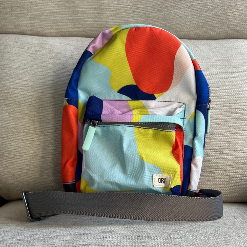 ORI Colorblock Mini Travel Backpack - Multicolor